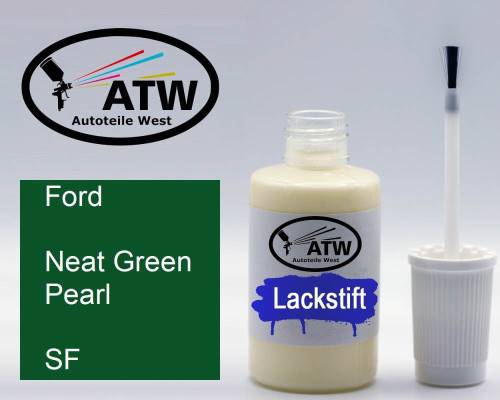 Ford, Neat Green Pearl, SF: 20ml Lackstift, von ATW Autoteile West.